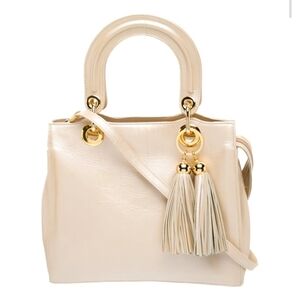 Stuart Weitzman Leather Top Handle Bag